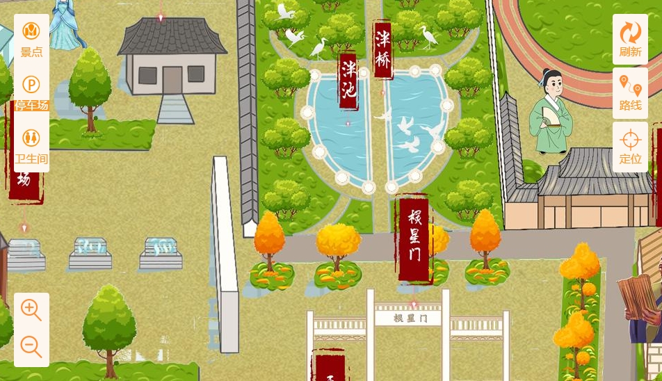 南华手绘地图景区语音讲解导览系统：智慧景区建设的基石